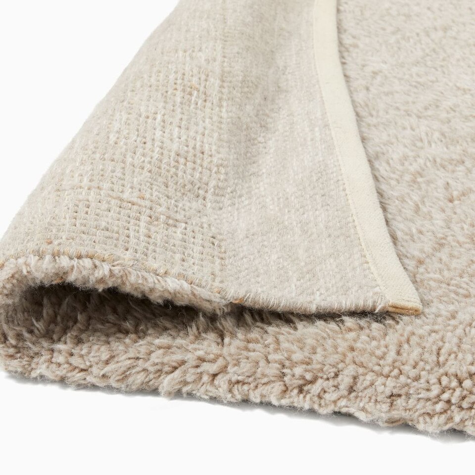 HandLoomed Solid Shag Rug West Elm UK